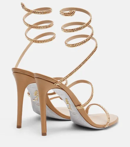 Cleo embellished satin sandals - Rene Caovilla - Modalova