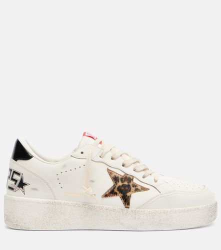 Ball Star leather platform sneakers - Golden Goose - Modalova
