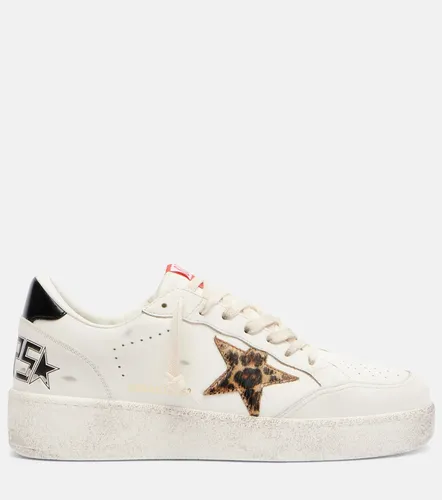 Ball Star leather platform sneakers - Golden Goose - Modalova
