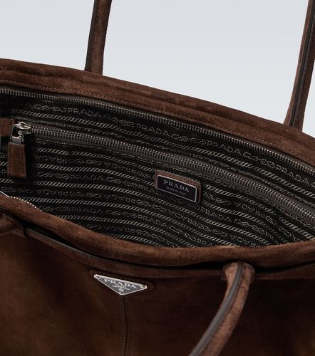 Prada Borsa Bonnie in suede - Prada - Modalova