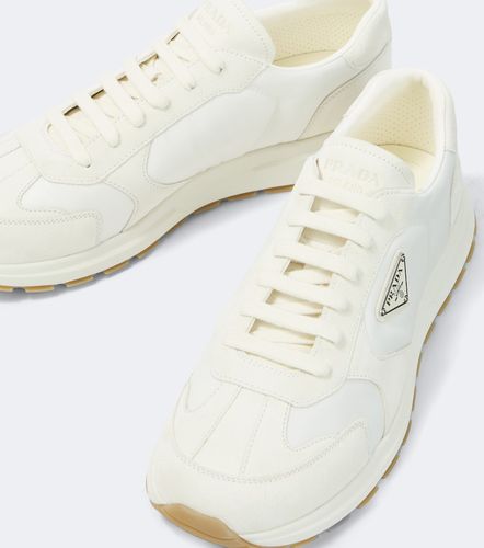 Prax Re-Nylon suede-trimmed sneakers - Prada - Modalova