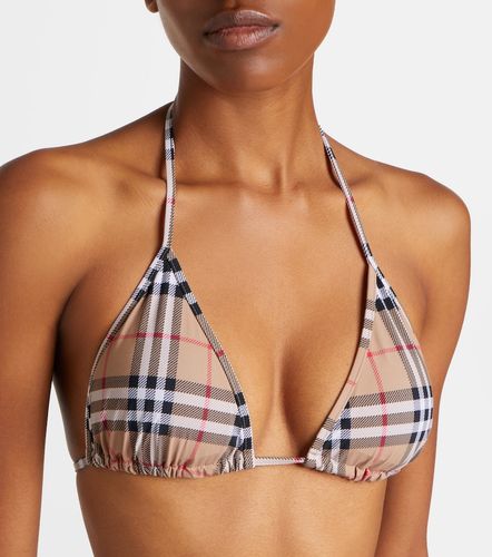 Check triangle bikini - Burberry - Modalova