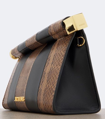 Clutch Rond Carré aus Leder - Jacquemus - Modalova