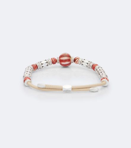 Bracciale Janis in metallo e pelle con perline - Isabel Marant - Modalova