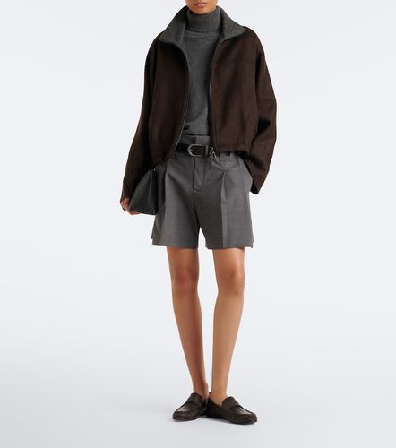 Wool-blend shorts - Brunello Cucinelli - Modalova