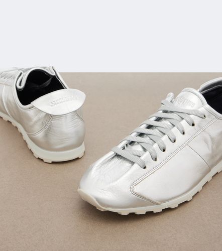 Tennis metallic leather sneakers - Jacquemus - Modalova