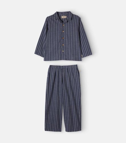Pijama Madison de algodón a rayas - Wheat - Modalova