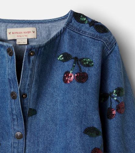 Konges Sløjd Chaqueta de denim con lentejuelas - Konges Slojd - Modalova