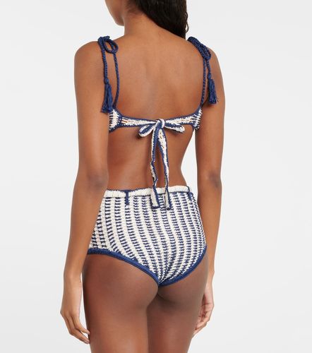 Top bikini a fascia in cotone crochet - Anna Kosturova - Modalova