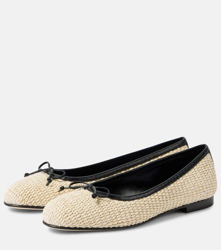 Veralli raffia ballet flats - Manolo Blahnik - Modalova