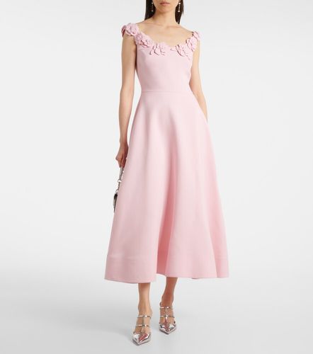 Abito midi in Crepe Couture - Valentino - Modalova