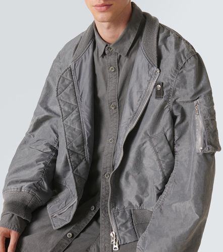 Sacai Bomber de sarga con ripstop - Sacai - Modalova