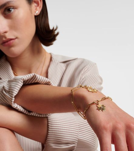 Bracciale Four Heart Clover in 18kt con diamanti - FoundRae - Modalova