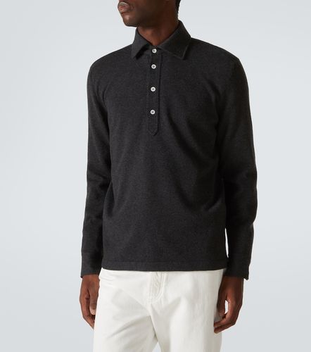 Pullover polo in cashmere - Brunello Cucinelli - Modalova