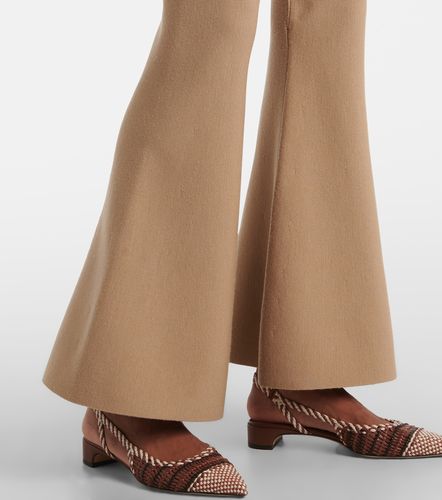 Virgin wool flared pants - Gabriela Hearst - Modalova