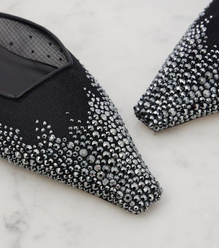 Mules Vivi in mesh con cristalli - Jimmy Choo - Modalova