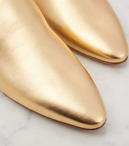 Raja metallic leather mules - Gianvito Rossi - Modalova