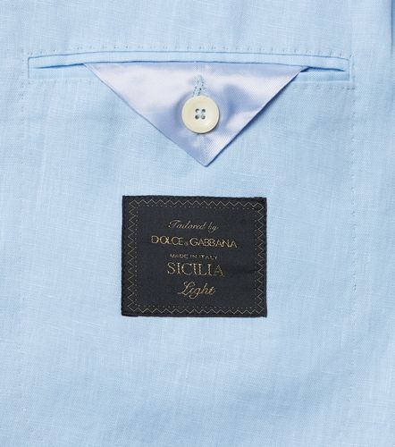 Blazer Sicilia de lino - Dolce&Gabbana - Modalova