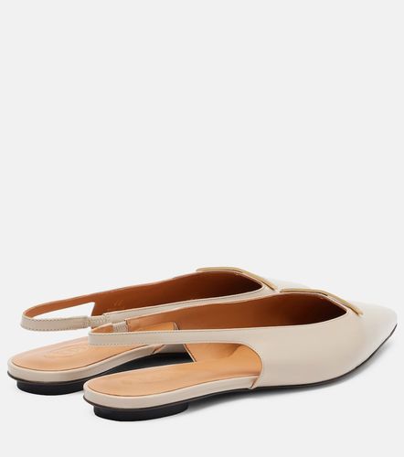 Tod's Leather slingback flats - Tod's - Modalova