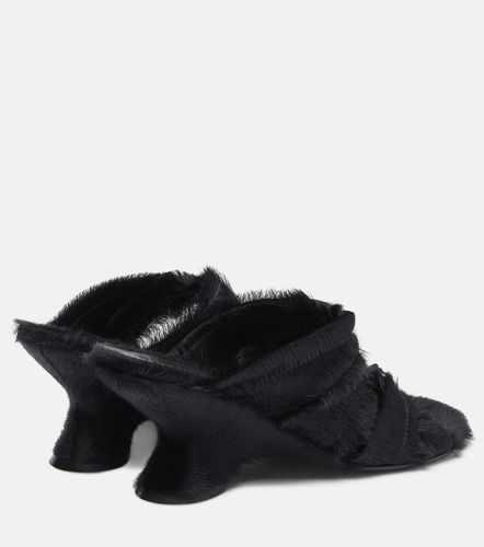 Sandali in cavallino e zeppa - Dries Van Noten - Modalova