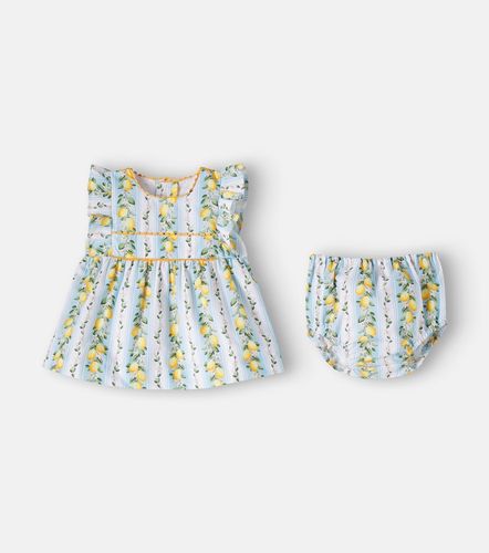 Bebé - set Limon de vestido y braga de algodón - La Coqueta - Modalova