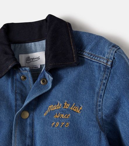 Chaqueta bomber Luken de denim con parches - Bonpoint - Modalova
