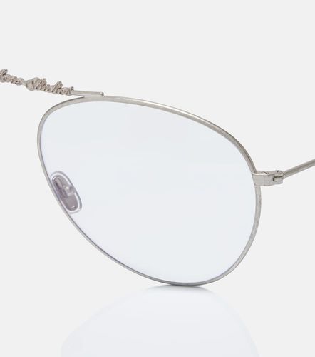 Occhiali aviator con logo - Acne Studios - Modalova