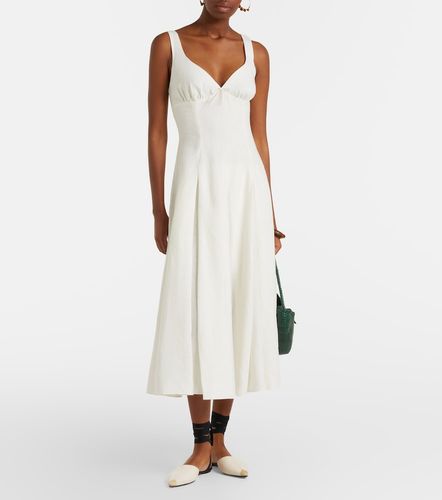 Faithfull Abito midi Adalee in lino - Faithfull - Modalova