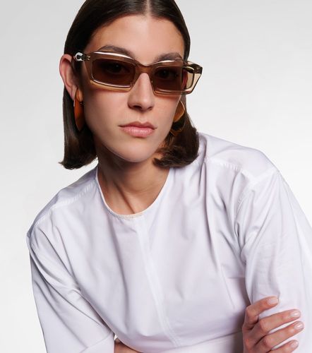 Alaia Logo rectangular sunglasses - Alaia - Modalova