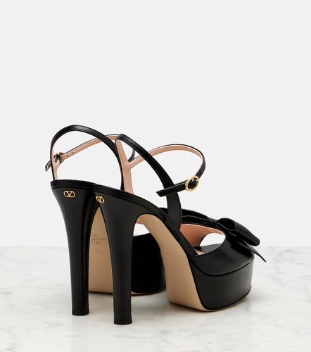 Bowow leather platform sandals - Valentino Garavani - Modalova