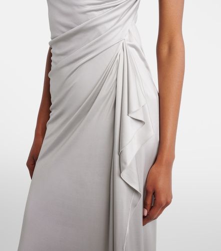 Vestido de cóctel Medusa de jersey drapeado - Versace - Modalova