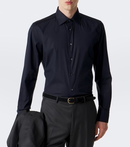 Camisa de popelín en mezcla de algodón - Zegna - Modalova