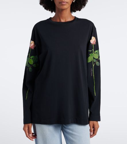 Floral cotton jersey T-shirt - Simone Rocha - Modalova