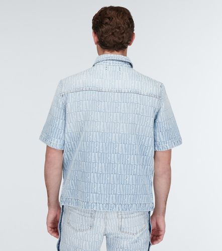 Amiri Camicia di jeans con logo - Amiri - Modalova