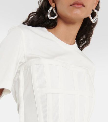 Camiseta Corset en jersey de algodón - Dion Lee - Modalova