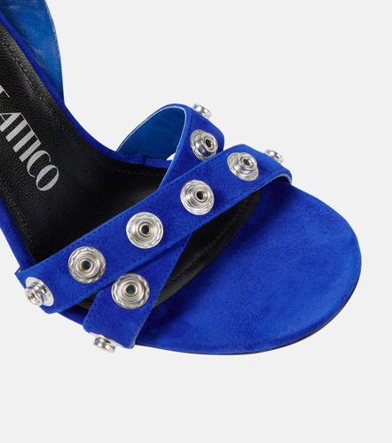 Sandali Cosmo 105 in suede con borchie - The Attico - Modalova