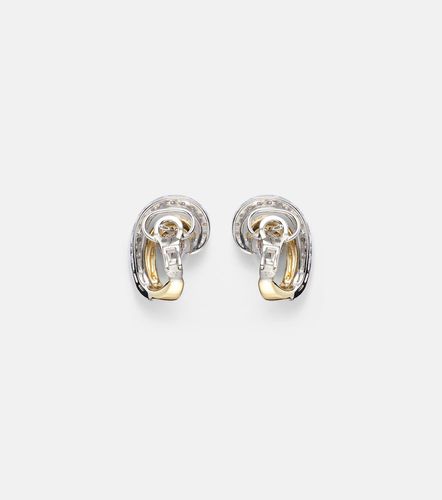Orecchini Golden Strada in e bianco 18k con diamanti - Yeprem - Modalova
