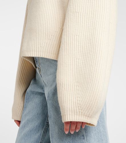 Gerippter Rollkragenpullover aus Wollgemisch - Toteme - Modalova