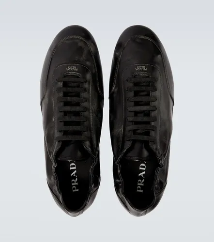 Prada Collapse leather sneakers - Prada - Modalova