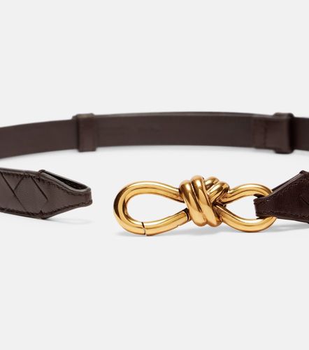 Cinturón Knot de piel Intrecciato - Bottega Veneta - Modalova