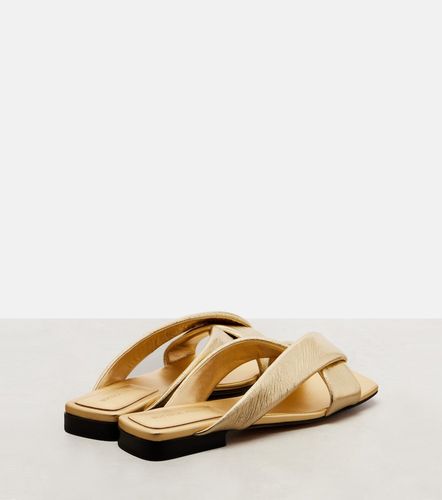 Riva metallic leather mules - Bottega Veneta - Modalova