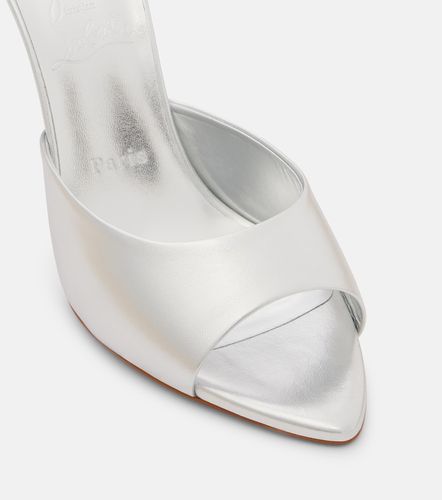 Miss Z 100 metallic leather mules - Christian Louboutin - Modalova