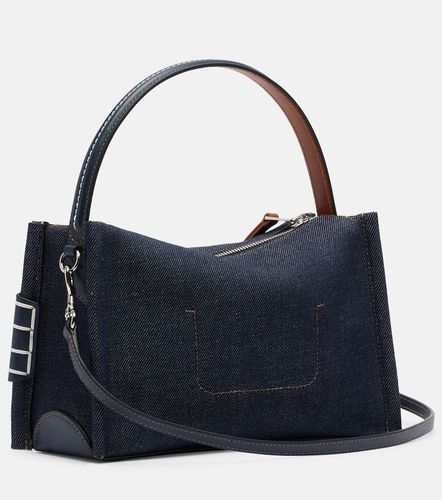 Loafer Small denim shoulder bag - JW Anderson - Modalova