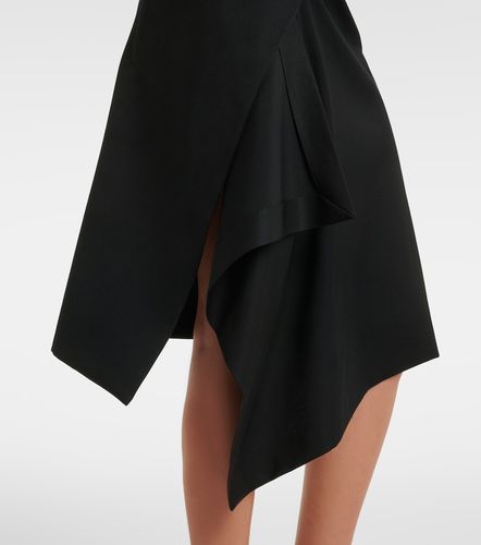 Asymmetric virgin wool wrap skirt - The Attico - Modalova