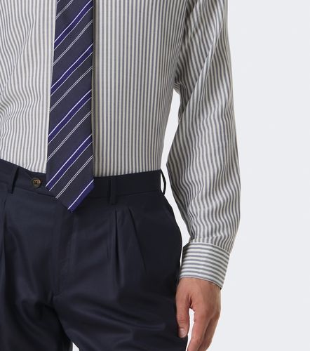 Eleventy Camicia in twill a righe - Eleventy - Modalova