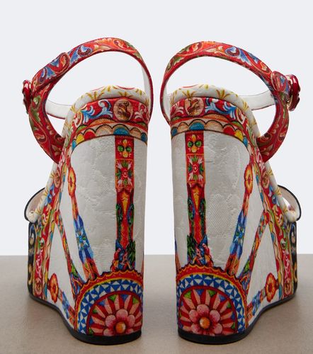 Wedge-Sandalen Carretto - Dolce&Gabbana - Modalova