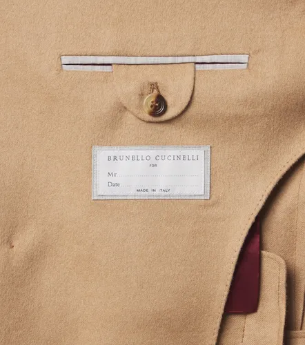 Anzugjacke aus Kamelhaar - Brunello Cucinelli - Modalova