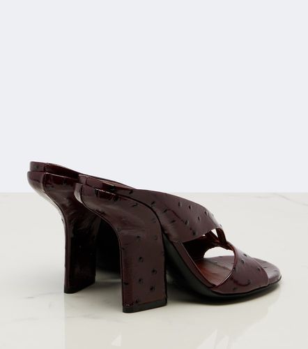 Mules con cuña de charol - Dries Van Noten - Modalova