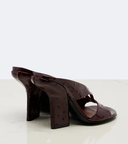 Patent leather wedge mules - Dries Van Noten - Modalova