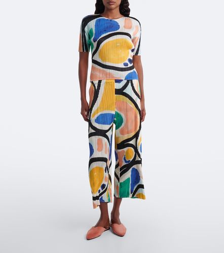 Pantaloni a gamba larga Roll plissé - Pleats Please Issey Miyake - Modalova